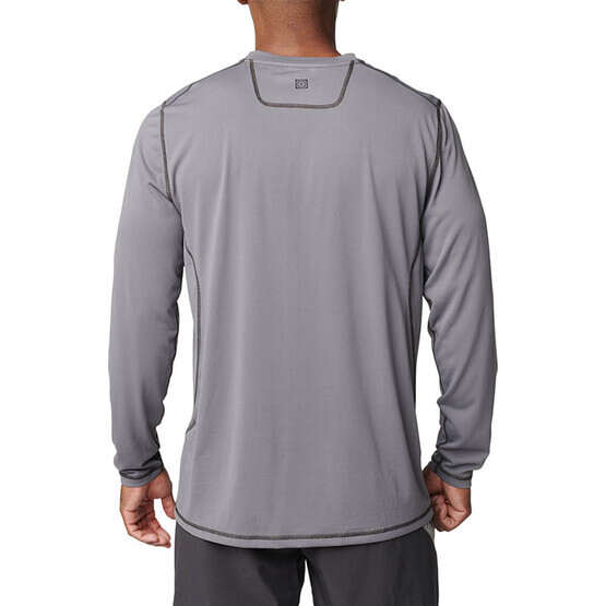 5.11 Tactical Range Ready Long Sleeve T-Shirt in Storm is made of polyester material
